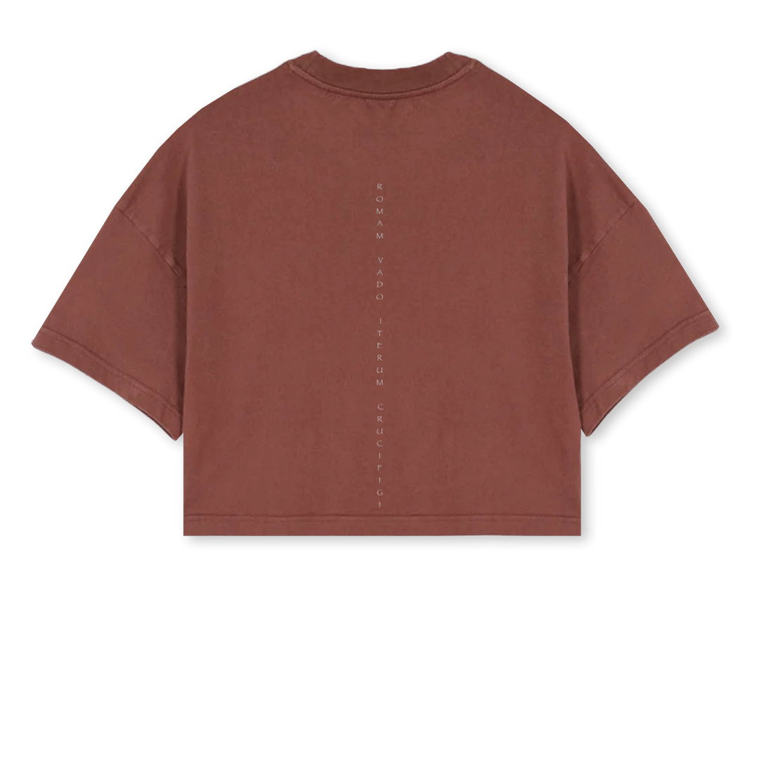 T-Shirt Signature Oversized"QUO VADIS" Edição Limitada