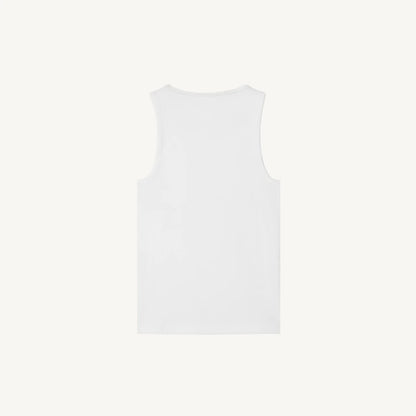 Slim Ribbed Tank (Branco)