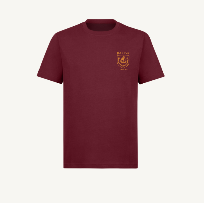 Burgundy T-shirt